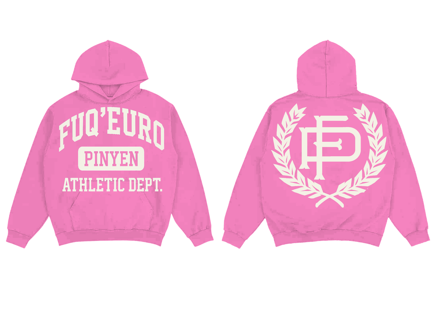 FEPY athletic Dept. terry cotton oversized hoodies